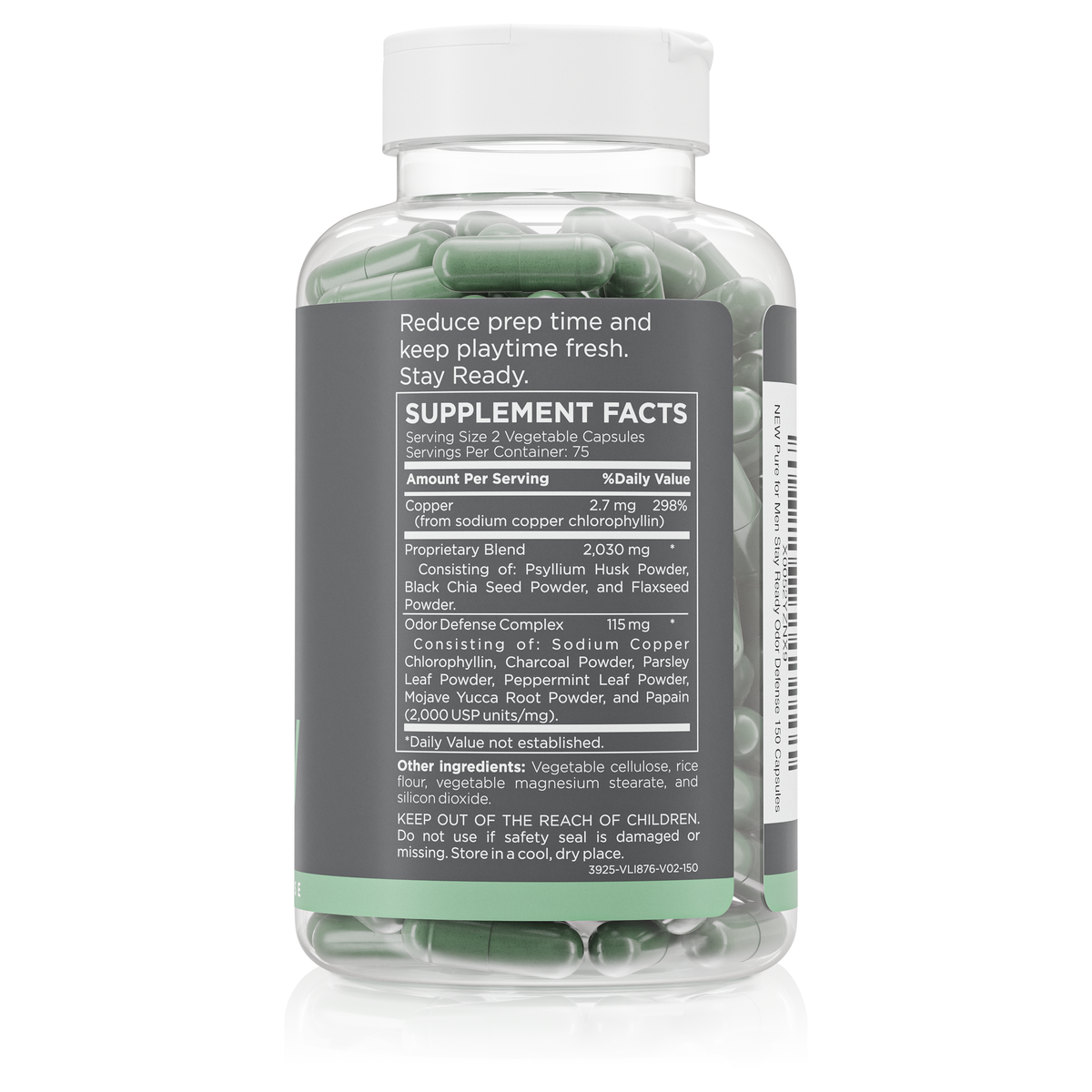 Stay Ready Fiber + Odor Defense